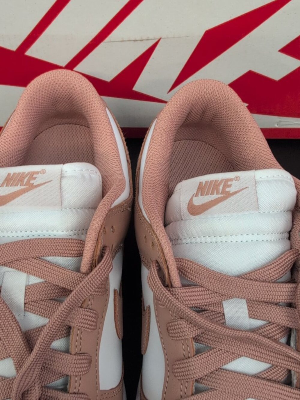 Nike Dunk Low Women's Sneakers Rose Whisper DD1503-118 Size 10 - Picture 7 of 16
